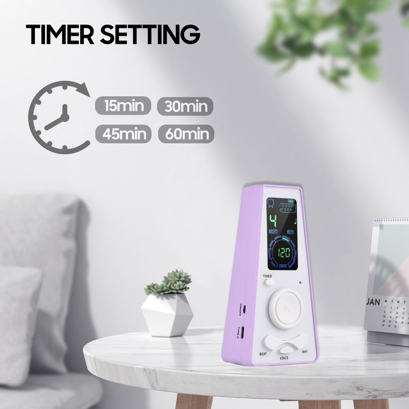 Electronic Digital Metronome with Timer Universal Electronic Metronome with Volume