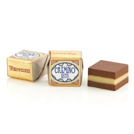 Venchi - Classic Cremino Chocolates, Gianduia and White Chocolate Flavor, Chocolate Candy Bulk, Gluten-Free, 2.2 lb Bag