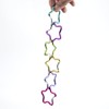 SWATOM Aluminum Star Shape Carabiner Clip Spring Snap Hook Keyring