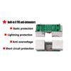CERRXIAN Ethernet Surge Protector RJ45 Coupler Female to Female Network