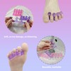 4 Pcs Toe Separators for Pedicure,Toe Separators for Women,Easy Finger