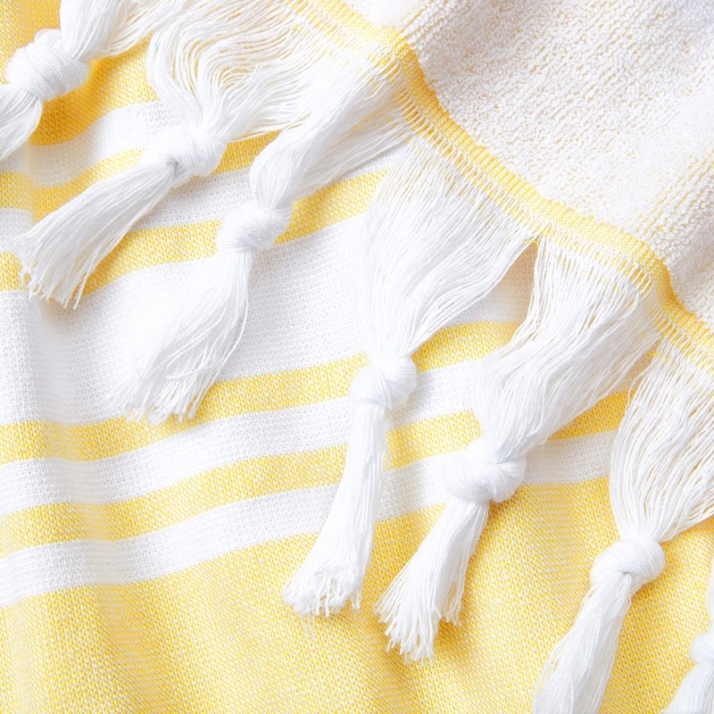 Laguna Beach Textile Co. Toallas turcas suaves (amarillo)