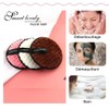 Pack of 3 Washable Make-Up Pads, 12 cm Make-Up Pads,