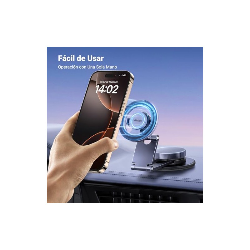 UGREEN Soporte Celular Magsafe de Auto Rotación de 360°