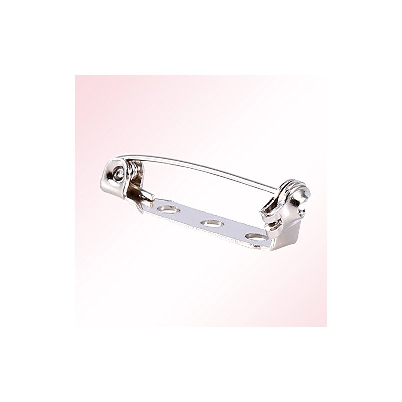 50Pcs Bar Pins Brooch Lock, Pins Safety Pins Back Safety