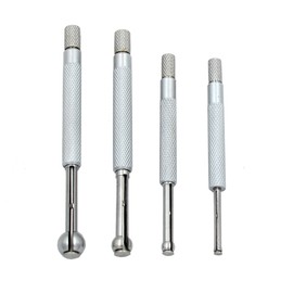 DGOL Full Ball Small Hole Gage Range 1/8 inch - 1/2 inch 4 pcs Telescoping Bore Gauge