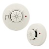 Smoke Alarm Battery Operated LED Indicator Quick Response Dustproof 360°