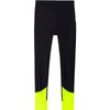 GORE WEAR Tights Thermo CONCURVE Uomo, Nero/Giallo Neon, L