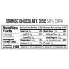 Taza Chocolate Organic Mexican-Style Disc 50% Dark Chocolate, Orange, 2.7