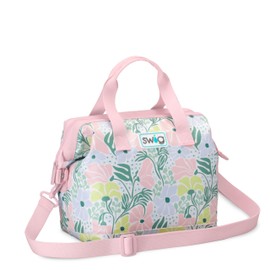 Swig Life Packi 12 Cooler Bag, Heavy-Duty, Lightweight, Insulated Cooler or Large Lunch Bag with Handle, External Pocket, & Shoulder Strap (Garden Party)