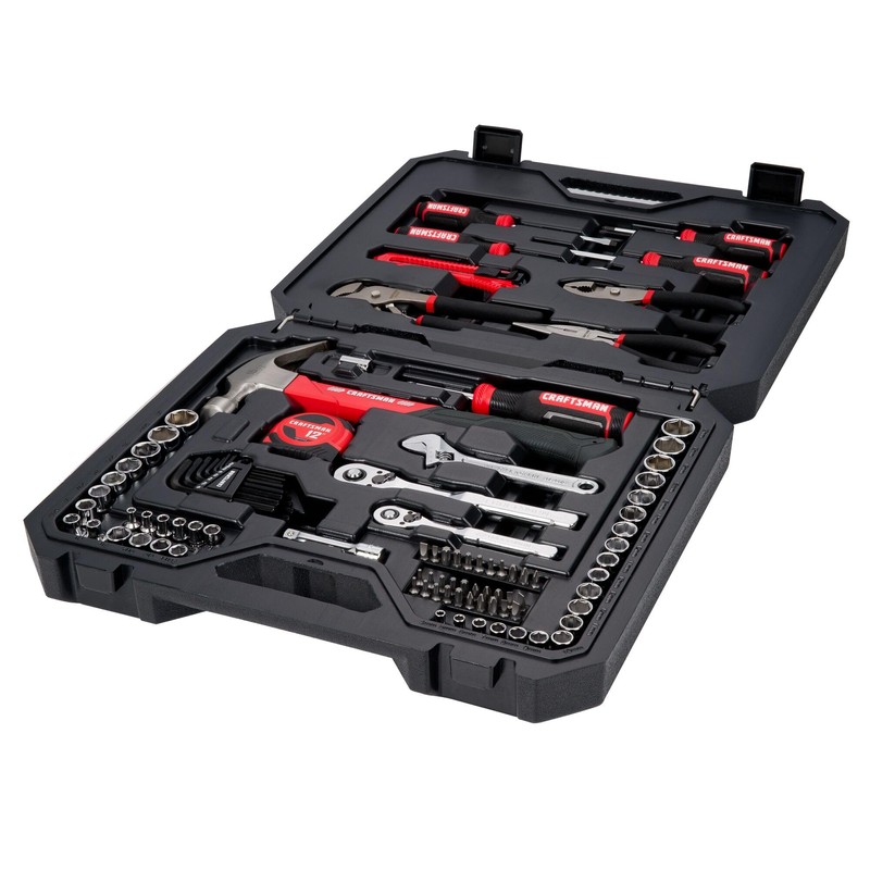 CRAFTSMAN 102-Piece Tool Kit for Home and Car, Durable Hand