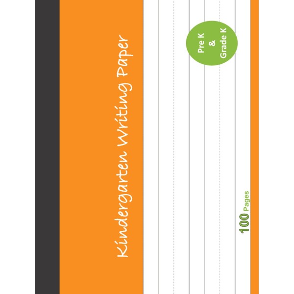 Kindergarten Writing Paper: Handwriting Practice Paper | Kindergarten Writing Paper