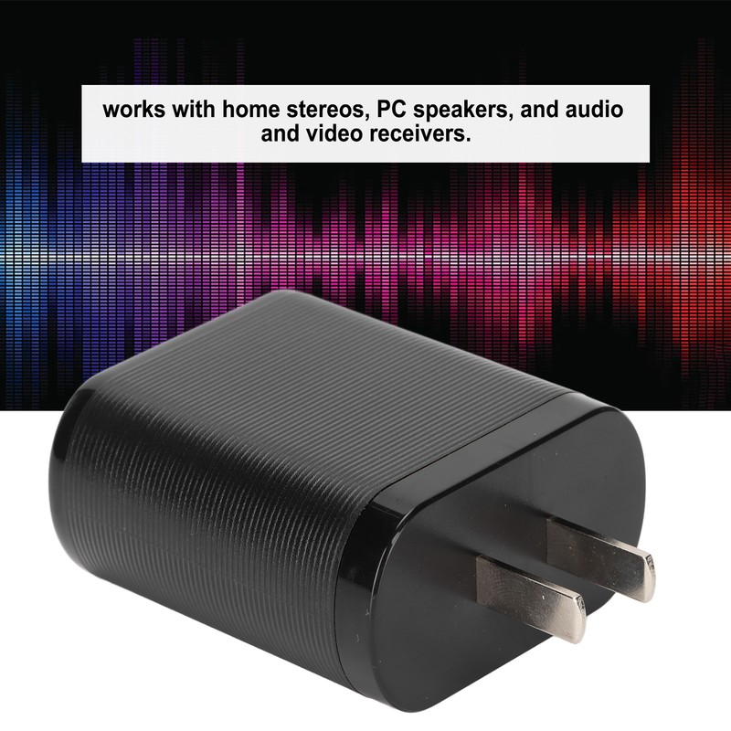 Bluetooth Audio Receiver Pluggable Wireless Audio Transmitter Compatible for Windows