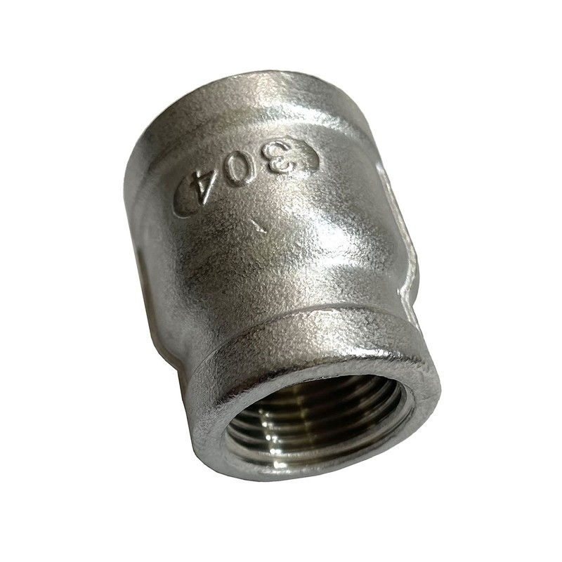 Sleeve Reducing Thread Stainless Steel Internal Thread 1/2 Inch to