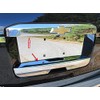 Sizver Chrome Upper+Lower Sizver Chrome Tailgate Lift Handle Covers Accent