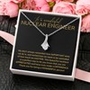 Nuclear Engineer Necklace Message Card Box Alluring Standard - We