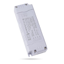 REYLAX Dimmable LED Driver 12V 40W Compatible With Lutron Leviton Dimmer Triac & 0-10V &1-10V & PWM & 100k Resistor, AC 100-130V to DC 12V Constant Voltage LED Transformer for 12 Volt LED Strip Lights