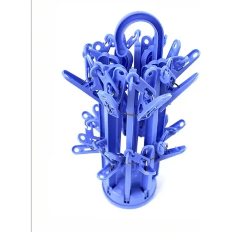 Misore Gancho Giratorio Con 18 Pinzas Percha Ropa Calcetines