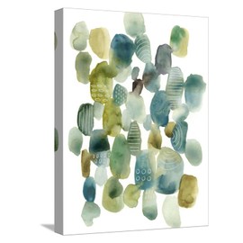 ART.COM Stretched Canvas Print Skip Hop I by Chariklia Zarris, 12" x 16"