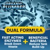 Organic Plumber Septic Tank Cleaner Treatment, Bacteria x Natural Enzyme