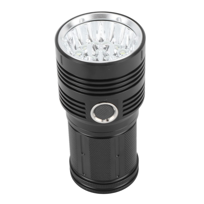 Strong Light Flashlight 10000LM 300‑500 Meters LED 4 Modes Rechargeable