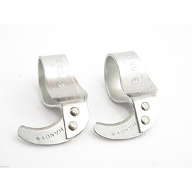 HANDY 2-pk Twine Knife Ring Size 10 Curved Blade Utility Finger Razor String Box Thread Cutter