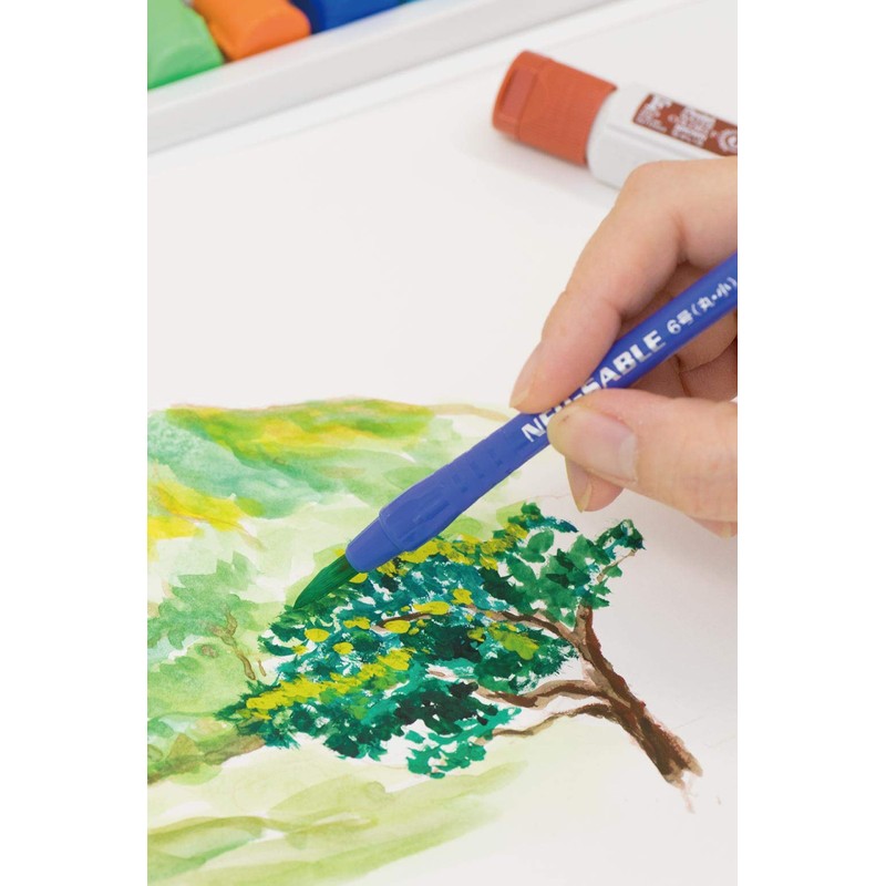 Pentel XZBNR-3S Neo-Sable Paintbrush, Set of 3
