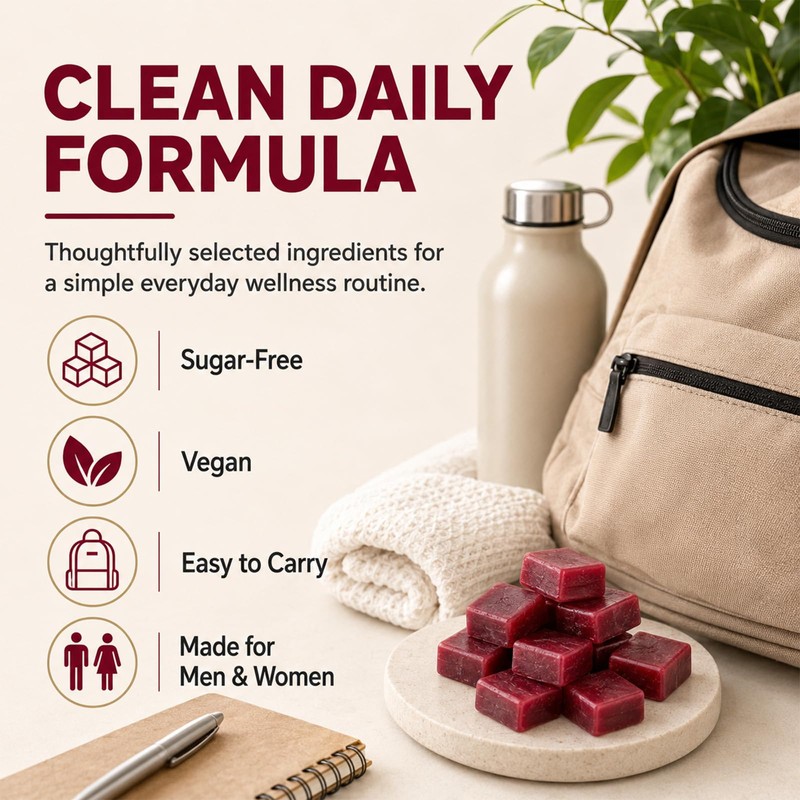 Beet Chews, with L-CoQ10 & Grape Seed, 60 Chew