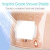 Waterproof Shower Cover Bandages - 14 Pack for Large Wounds