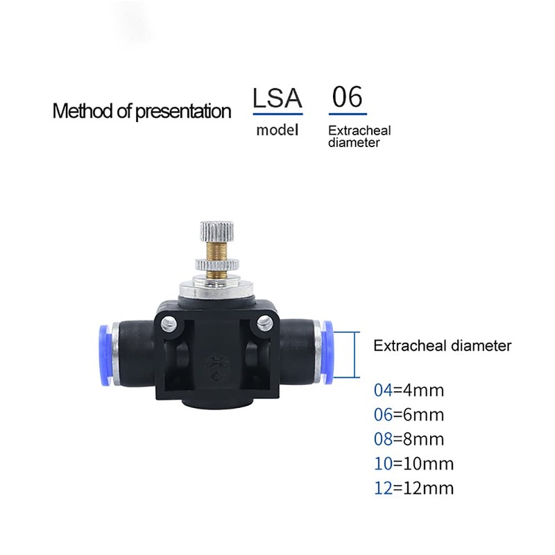 Air Control Valves, Air Flow Control Valve, Air Flow Limiter,