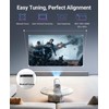 Amz Camel Mini Projector with WiFi 6 and Bluetooth 5.4,
