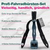 bio-chem Bicycle Brush Set 3 Pieces - Sprocket Brush, Chain