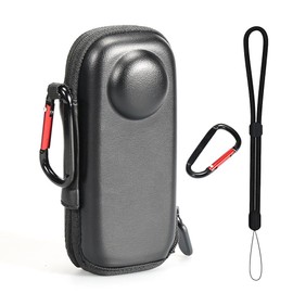 For Insta360 X4/X5 Case, Premium Cover, EVA+Nylon Material, Insta360 X4/X5 Cover, Lightweight, Scratch-Resistant, Storage Bag, Full Protection, Durable, Shockproof, Insta360 X4/X5 Case Cover (Black