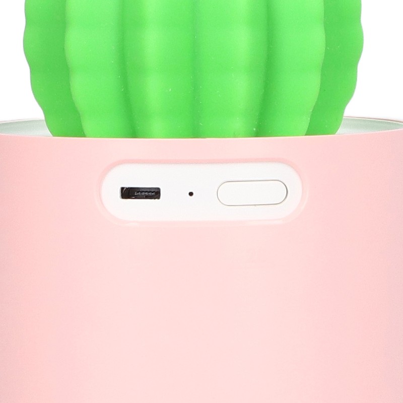 280ml Cactus Desktop Humidifier USB Power Supply Mute Nano Atomization