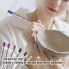 Liseng 6 Pieces Underglaze Pens, Underglaze Pens for Ceramics, Underglaze