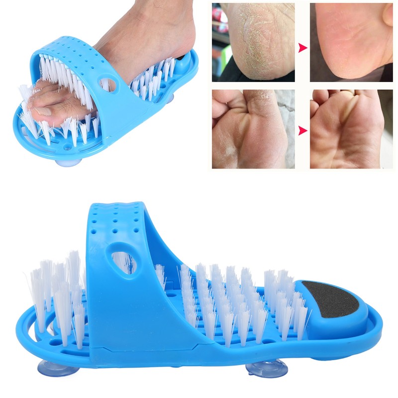 2pcs Foot Washing Brush Shoes Massage Scrubber Cleaning Exfoliating Feet
