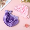 Prasacco 2 Pieces Kids Toddler Bonnets, Baby Bonnet Toddler Silk