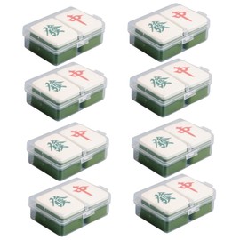 Baluue 4sets Soft Hygienic Makeup Sponge Mahjong Powder Foundation Sponge Ideal for All Cosmetics 4pcs*4