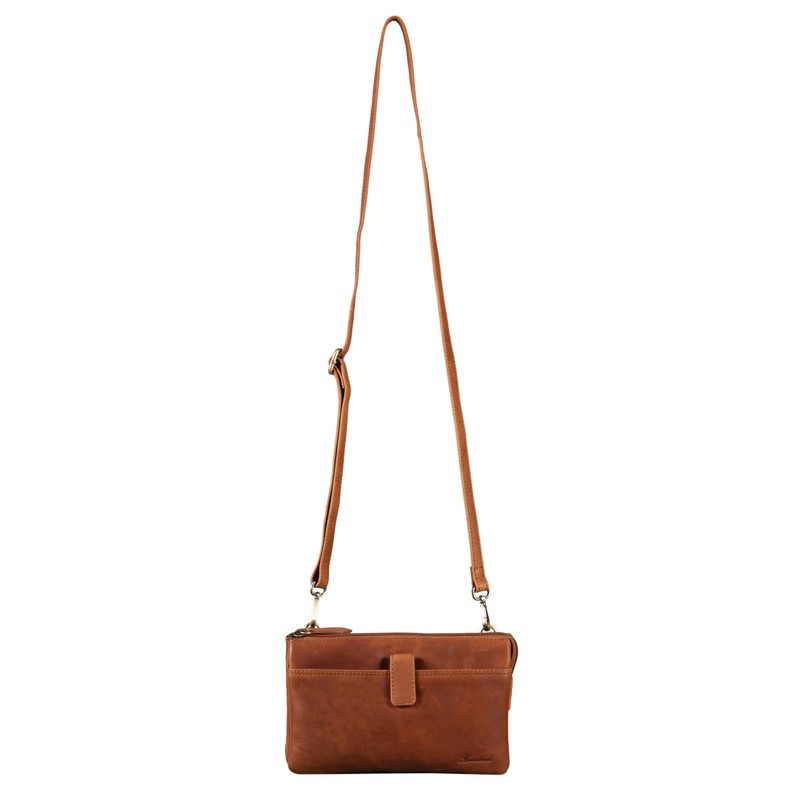 Benthill Leather Shoulder Bag – Travel Wallet Made of Genuine