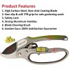 Garden Guru Ratchet Pruning Shears, Professional Garden Clippers