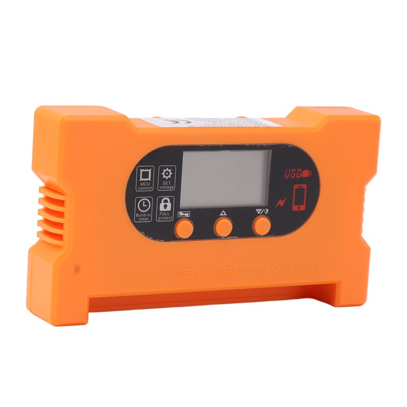 Solar Charge Controller Dual USB Type C Fast Charge Solar