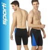 Sporti HydroLast Splice Jammer Swimsuit - Black/Royal - 36