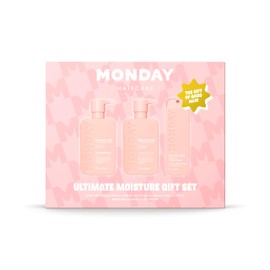 Monday Giftset - Moisture 12oz Shampoo & Conditioner Set & Moisture 5.1oz Leave-In Conditioner