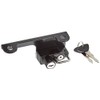 Kijima BM-05006 R1200GS/Ad 13y~ Motorcycle Motorcycle Parts Helmet Lock, Black