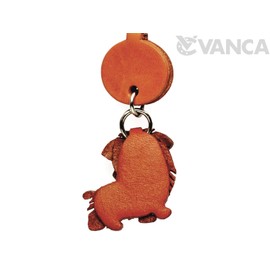 Norfolk Terrier Genuine Leather Dog Keychain Bancakraft Leather Story (Made in Japan)