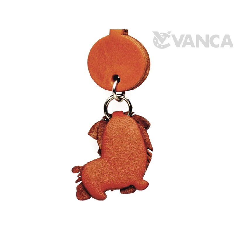 Norfolk Terrier Genuine Leather Dog Keychain Bancakraft Leather Story (Made