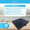 DL-pro Carbon Filter Activated Carbon Filter for Bosch 00744075 744075