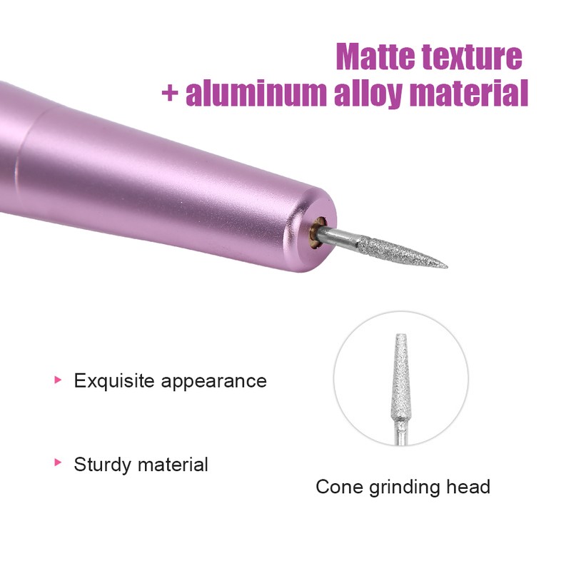 20000RPM USB Portable Electric Nail Drill Pen Machine Nail Grinding