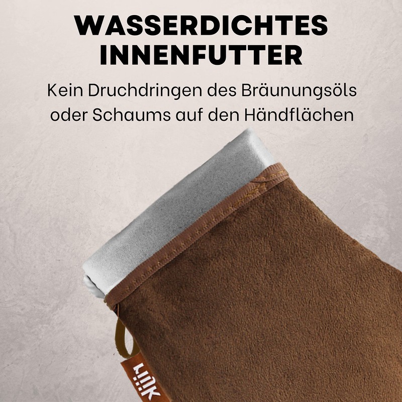 Tanning Aid for Self-Browning, Double Sided Super Soft Velvet Applicator