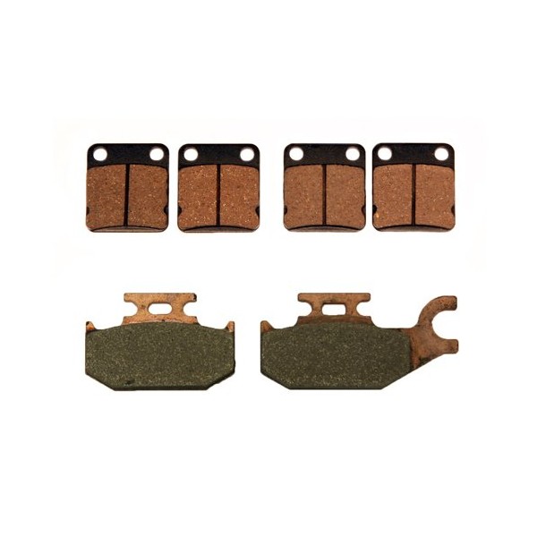 Front Rear Brake Pads for for Yamaha Kodiak 400 2x4